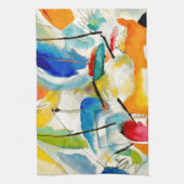 Kandinsky Sea Battle 1913 Theedoek (Verticaal)