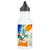 Kandinsky Sea Battle 1913 Waterfles (Rechts)