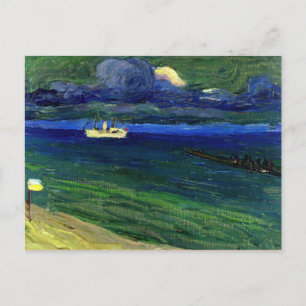 Kandinsky - Seascape met Steamer Briefkaart