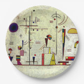 Kandinsky - Serious-Fun, abstracte kunst, Papieren Bordje (Voorkant)