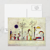 Kandinsky - Serious-Fun Briefkaart (Voorkant / Achterkant)