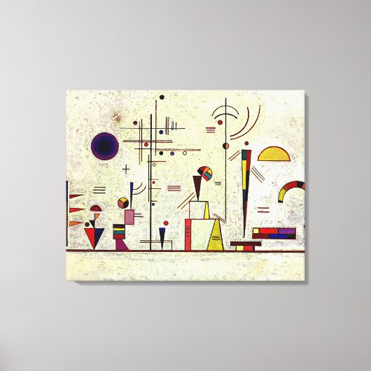 Kandinsky - Serious-Fun Canvas Afdruk (Voorkant)