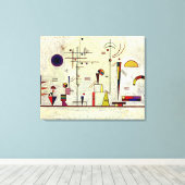 Kandinsky - Serious-Fun Canvas Afdruk (Insitu (Houten vloer))