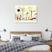 Kandinsky - Serious-Fun Canvas Afdruk (Insitu (Slaapkamer))