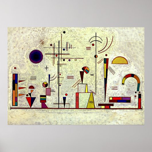 Kandinsky - Serious-Fun Poster (Voorkant)