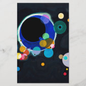 Kandinsky Several Circles Abstract Briefpapier (Voorkant)