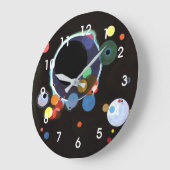 Kandinsky - Several Circles, beroemd schilderij Grote Klok (Hoek)