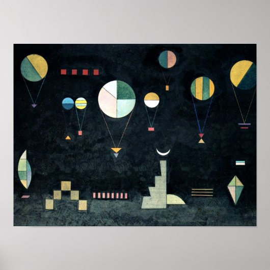 Kandinsky - Shallow-Deep Poster (Voorkant)