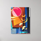 Kandinsky - Sharp Quiet Canvas Afdruk (Voorkant)