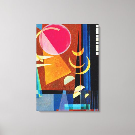 Kandinsky - Sharp Quiet Canvas Afdruk (Voorkant)