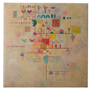 Kandinsky - sierlijke opgang tegeltje