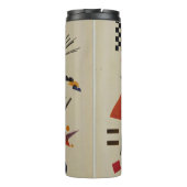 Kandinsky - Sinaasappel Thermosbeker (Achterkant)