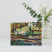 Kandinsky - Skizze fur Achtyrka-Herbst Briefkaart (Staand voorkant)