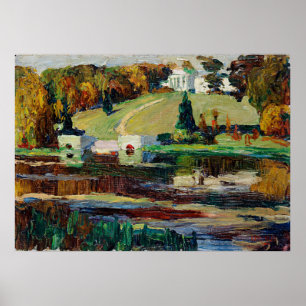 Kandinsky - Skizze fur Achtyrka-Herbst Poster