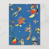 Kandinsky - Sky Blue Briefkaart (Voorkant)