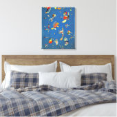 Kandinsky - Sky Blue Canvas Afdruk (Insitu (Slaapkamer))