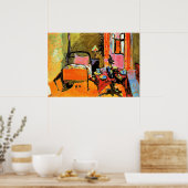 Kandinsky - Slaapkamer in Aintmillerstrasse, Poster (Keuken)