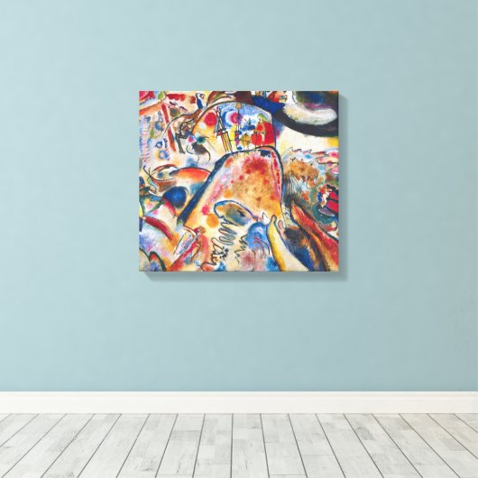 Kandinsky Small Pleasures Canvas Afdruk (Insitu (Houten vloer))