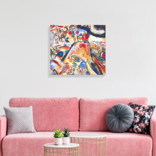 Kandinsky Small Pleasures Canvas Afdruk (Insitu (Woonkamer))