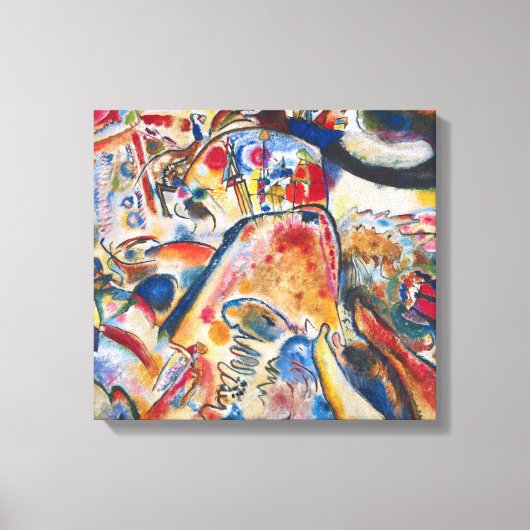 Kandinsky Small Pleasures Canvas Afdruk (Voorkant)