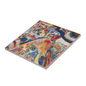 Kandinsky Small Pleasures Tile Tegeltje (Zijkant)