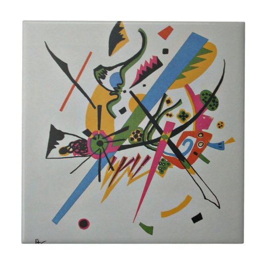 Kandinsky - Small Worlds, 1922 Tegeltje (Voorkant)
