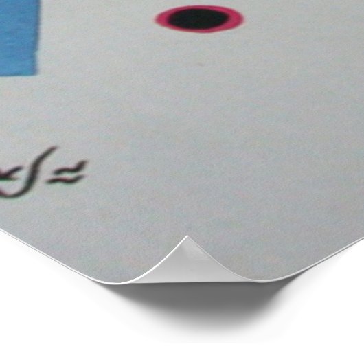 Kandinsky Small Worlds I Abstract schilderen Poster (Hoek)