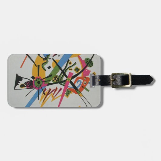 Kandinsky Small Worlds Kleine Welts I Bagagelabel (Voorkant horizontaal)