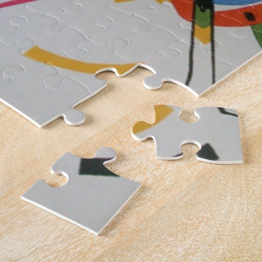 Kandinsky Small Worlds Kleine Welts I Legpuzzel (Zijkant)