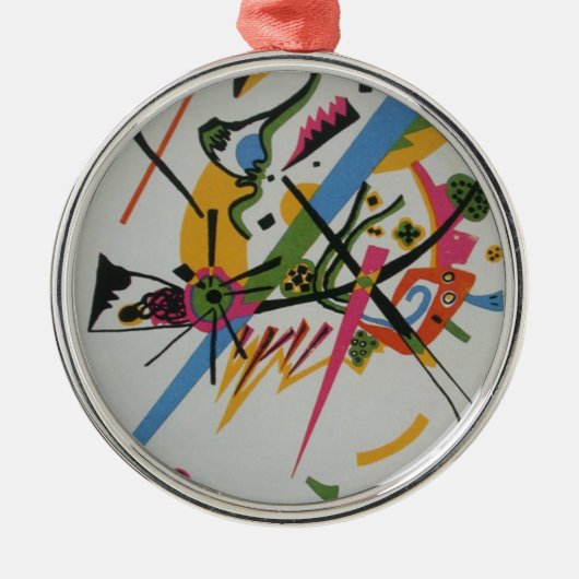 Kandinsky Small Worlds Kleine Welts I Metalen Ornament (Voorkant)