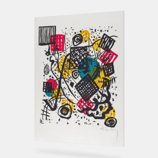 Kandinsky Small Worlds V Abstract Classic Acryl Bord (Hoek)