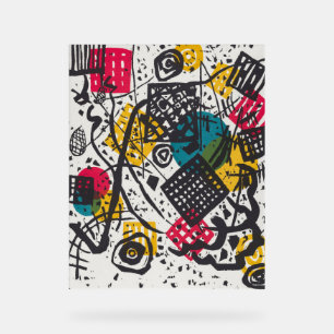 Kandinsky Small Worlds V Abstract Classic Acryl Bord