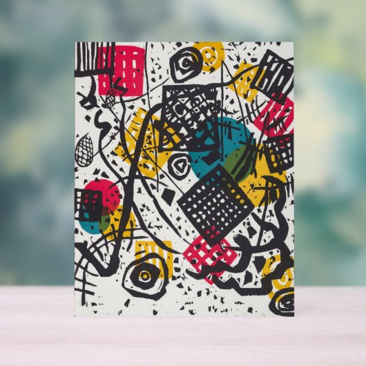 Kandinsky Small Worlds V Abstract Classic Acryl Bord (Neutraal)