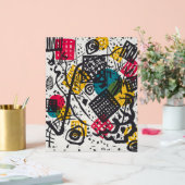 Kandinsky Small Worlds V Abstract Classic Acryl Bord (Huwelijk)