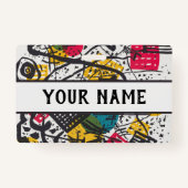 Kandinsky Small Worlds V Abstract Classic Badge (Voorkant)