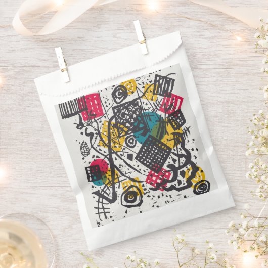 Kandinsky Small Worlds V Abstract Classic Bedankzakje (Geknipt)