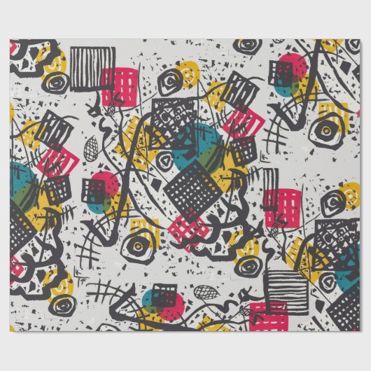 Kandinsky Small Worlds V Abstract Classic Cadeaupapier (Vlak)