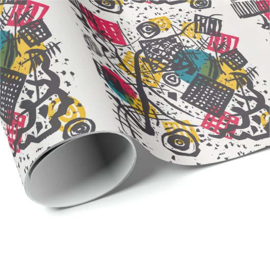 Kandinsky Small Worlds V Abstract Classic Cadeaupapier (Rol Hoek)