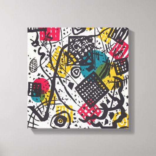 Kandinsky Small Worlds V Abstract Classic Canvas Afdruk (Voorkant)