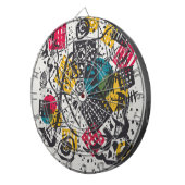 Kandinsky Small Worlds V Abstract Classic Dartbord (Voorkant Rechts)