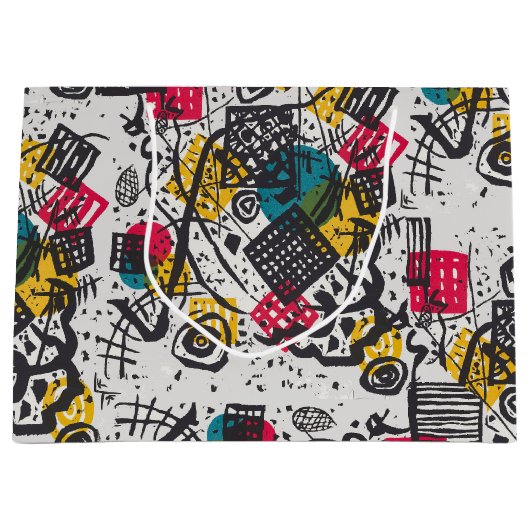 Kandinsky Small Worlds V Abstract Classic Groot Cadeauzakje (Voorkant)