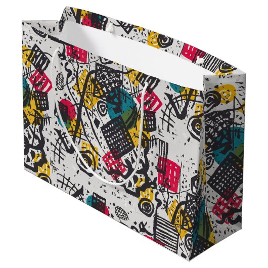 Kandinsky Small Worlds V Abstract Classic Groot Cadeauzakje (Achterkant Gekanteld)