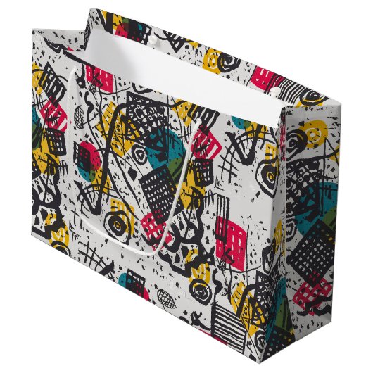Kandinsky Small Worlds V Abstract Classic Groot Cadeauzakje (Voorkant Gekanteld)