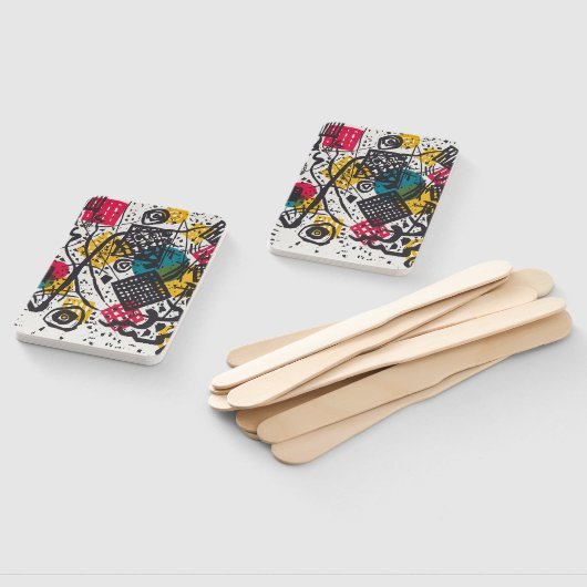 Kandinsky Small Worlds V Abstract Classic Handwaaier (Niet-gemonteerd)