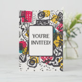 Kandinsky Small Worlds V Abstract Classic Kaart (Staand voorkant)