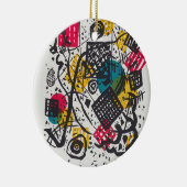 Kandinsky Small Worlds V Abstract Classic Keramisch Ornament (Rechts)