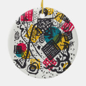 Kandinsky Small Worlds V Abstract Classic Keramisch Ornament (Achterkant)