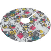 Kandinsky Small Worlds V Abstract Classic Kerstboom Rok (Gekanteld)