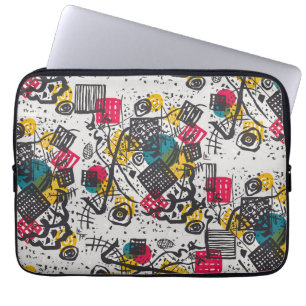 Kandinsky Small Worlds V Abstract Classic Laptop Sleeve