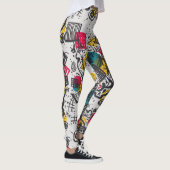 Kandinsky Small Worlds V Abstract Classic Leggings (Rechts)